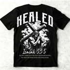 “HEALED” - Faith Graphic Heavyweight Tee