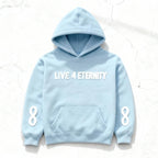 “ETERNITY BLUE” - Puff Print Hoodie