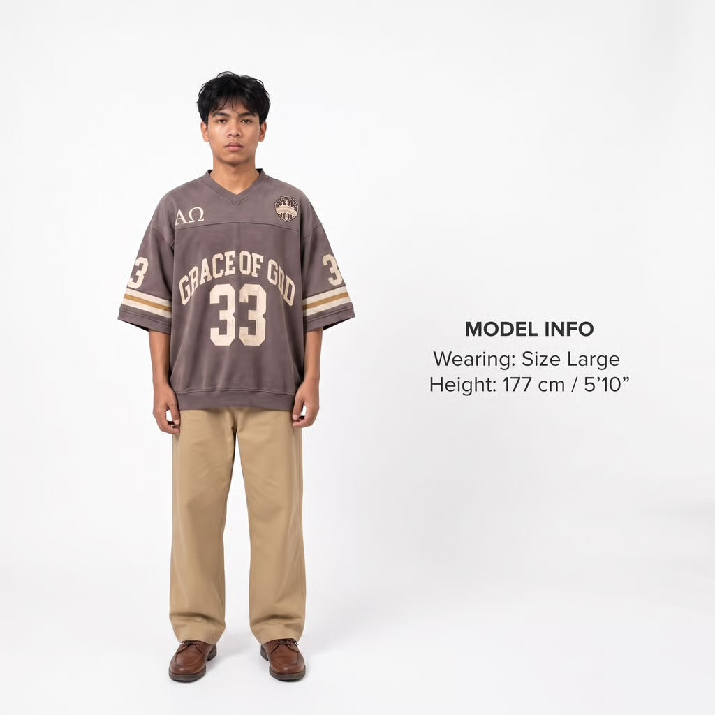 "GRACE OF GOD" - Crewneck Jersey