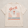"ATTRIBUTES OF GOD" - Faith Graphic Heavyweight Tee