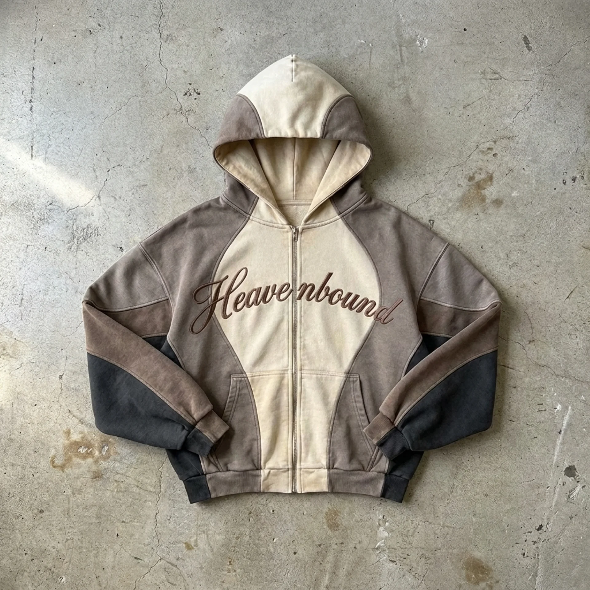 "HEAVENBOUND" - Zip-Up Hoodie