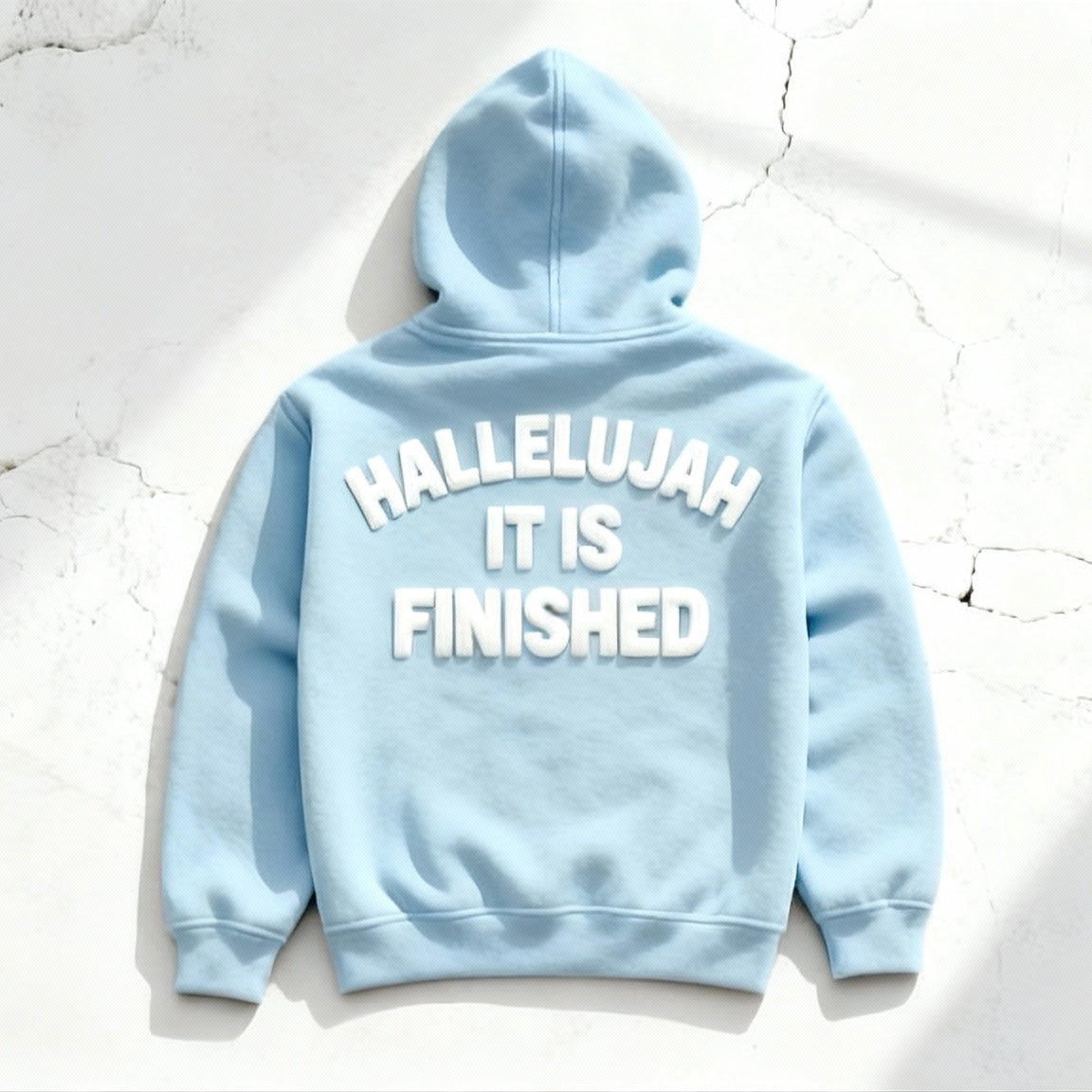 ETERNITY BLUE - PUFF PRINT HOODIE