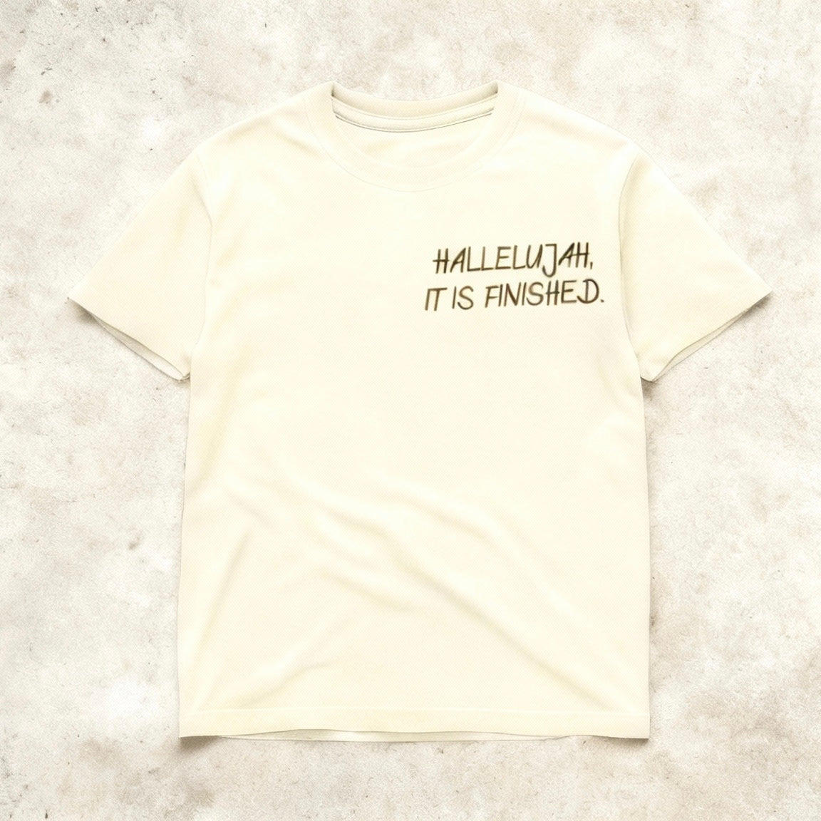 “IT IS FINISHED” - Faith Graphic Heavyweight Tee