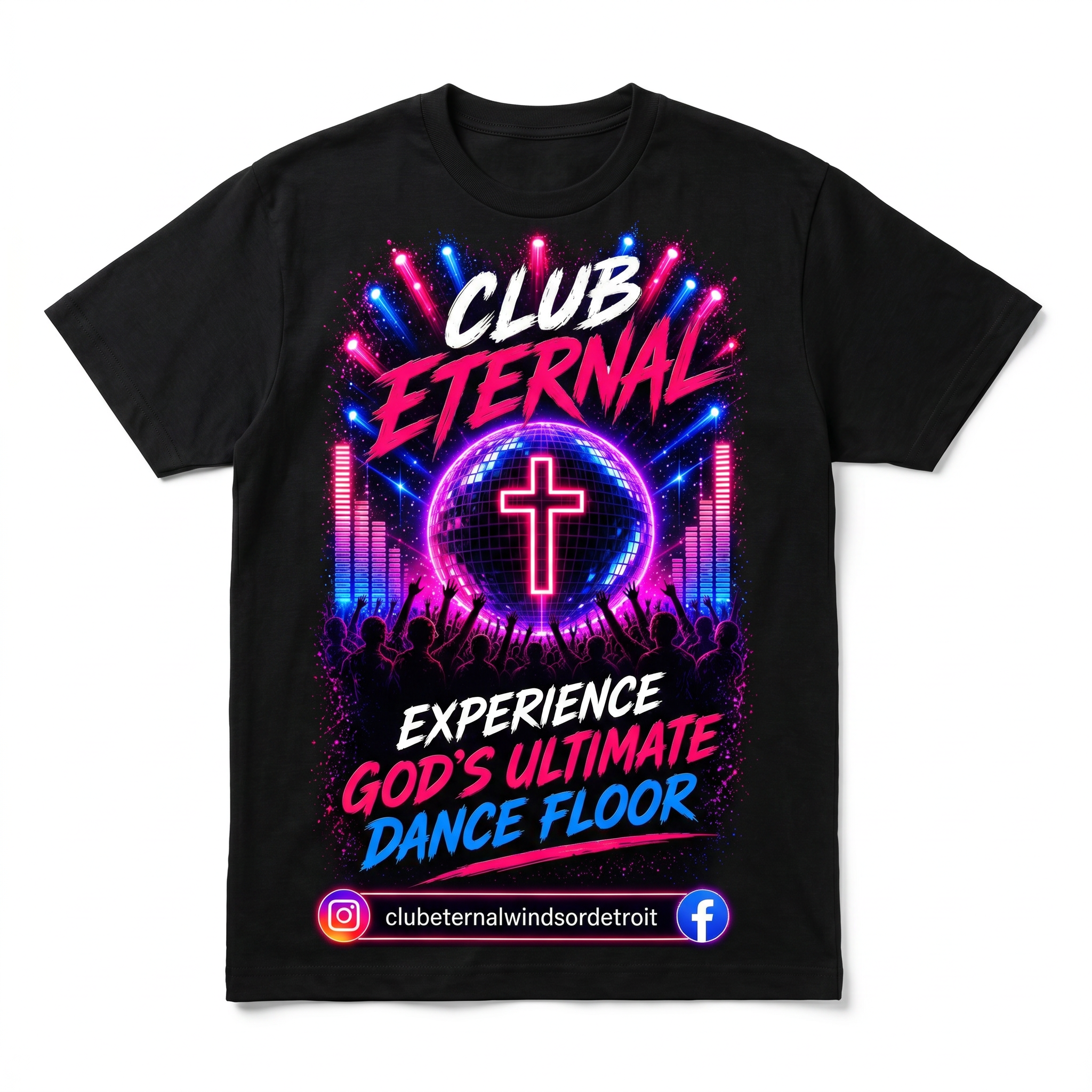 "CLUB ETERNAL" - Faith Graphic Tee