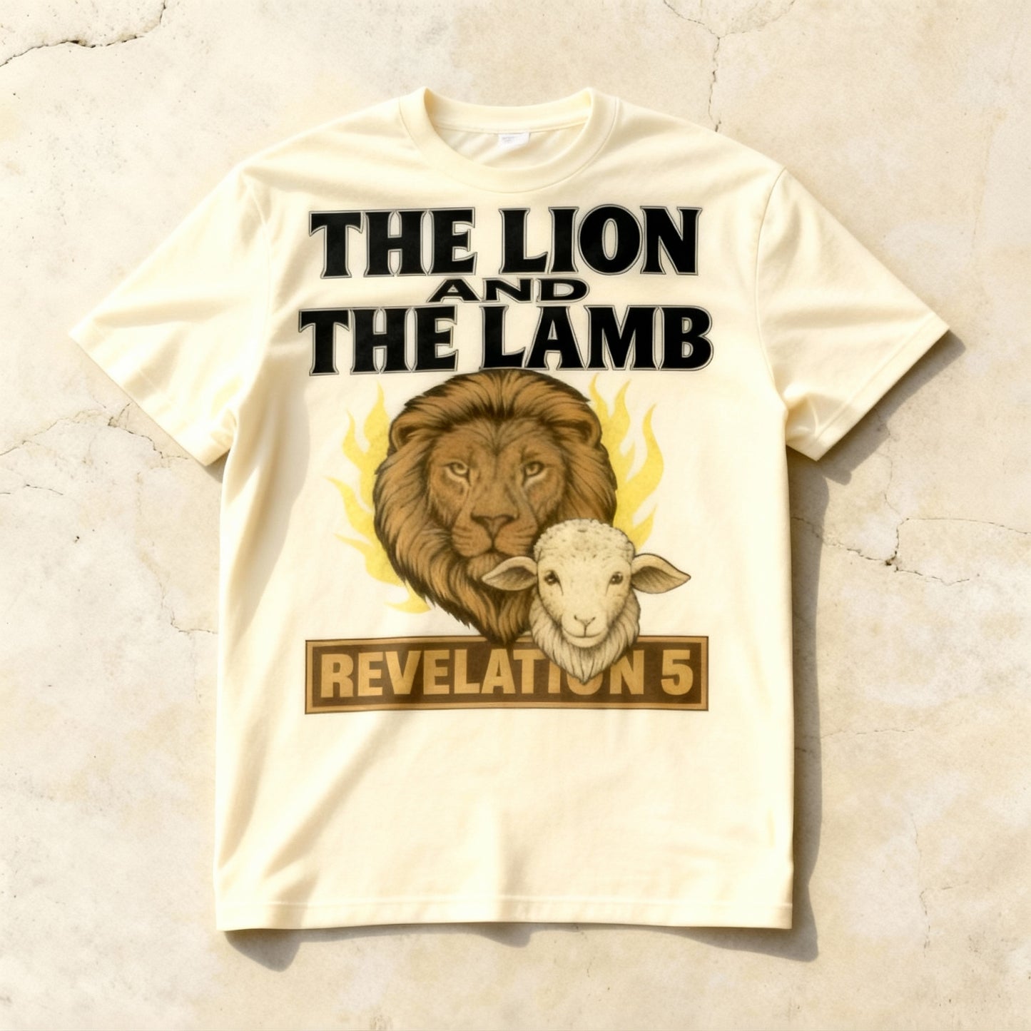 LION AND LAMB - HEAVYWEIGHT TEE