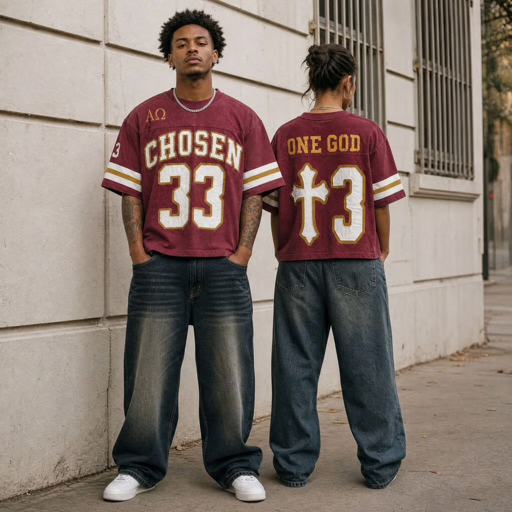 “CHOSEN 33” - Vintage Jersey Tee