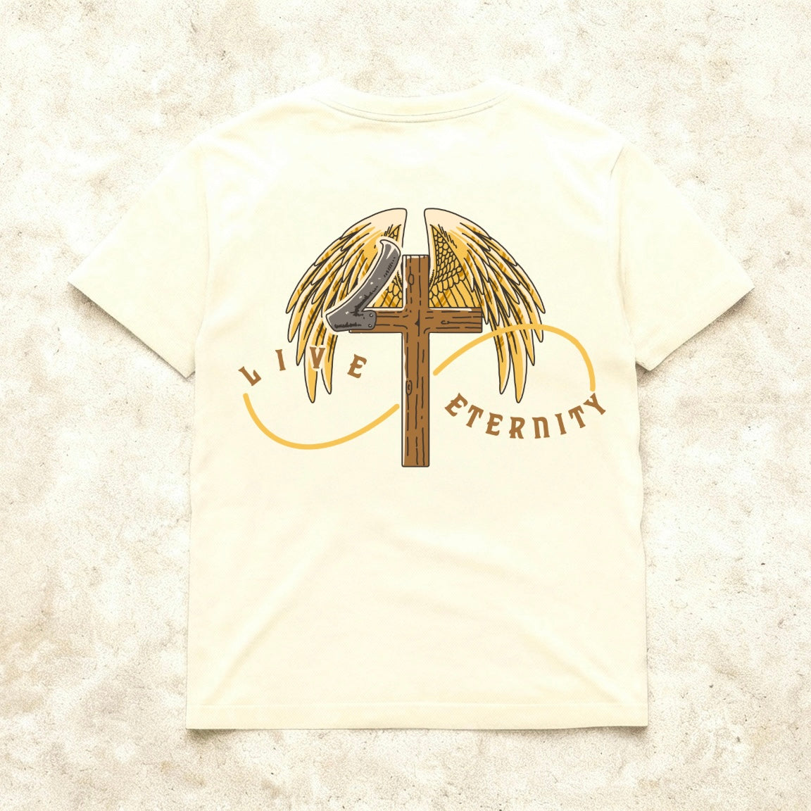“IT IS FINISHED” - Faith Graphic Heavyweight Tee